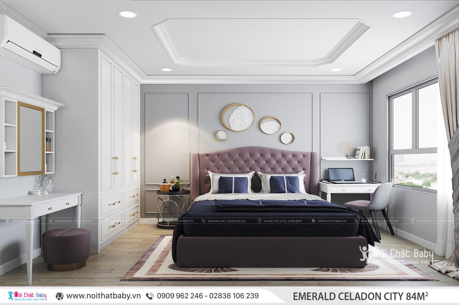 Tổng hợp các mẫu thiết kế nội thất Chung cư Emerald Celadon City